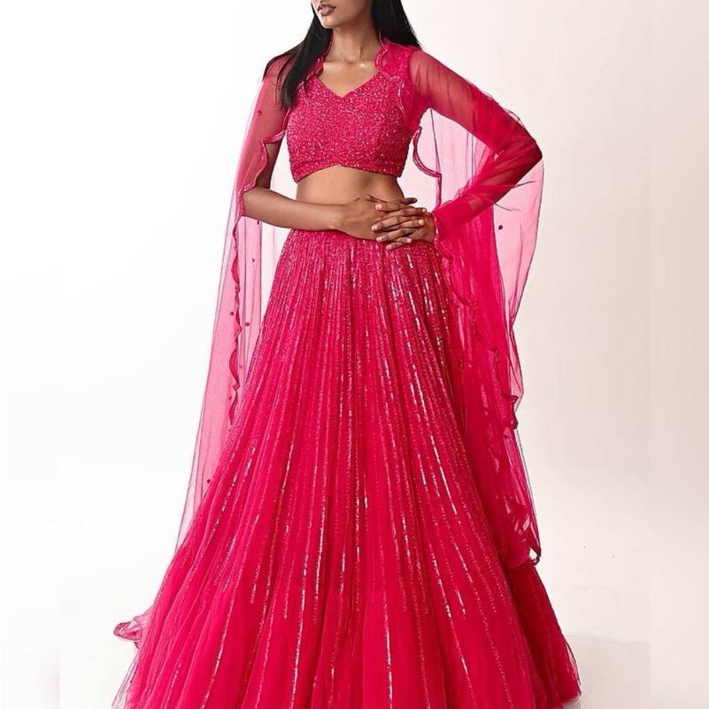 Pink Lehenga